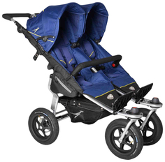 Коляска для двойни прогулочная TFK Twin (ТФК Твин) Adventure Twilight Blue T-TWA-333