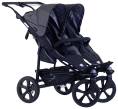 Коляска для двойни прогулочная TFK Twin (ТФК Твин) Trail Grey T-TWT-19-P-415