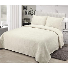 Покрывало 2-спальное Sofi De Marko Скарлет 240x260см, цвет молочный