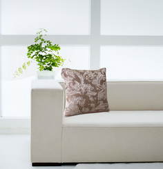 Наволочка декоративная 45x45см Sofi De Marko Ингрид, цвет кофейный