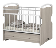 Кроватка-маятник Sweet Baby Ofelia Frassino Bianco 404391