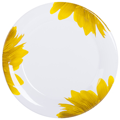 Тарелка десертная 20см Ceramiche Viva Sunflower