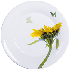 Тарелка суповая 24см Ceramiche Viva Sunflower