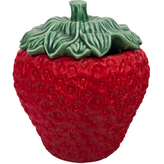 Супница Bordallo Pinheiro Strawberries 1 л, 13,5x13,5x16 см