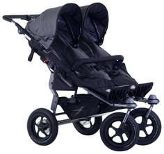 Коляска для двойни прогулочная TFK Twin (ТФК Твин) Adventure Grey T-TWA-19-P-415