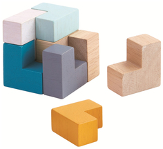 Настольная игра 3D "Пазл - Куб" Plan Toys
