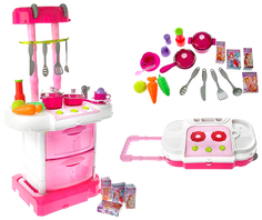 Игровой модуль Волшебная кухня-чемоданчик феи 18 предметов + наклейки Winx