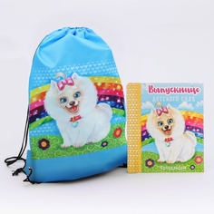 Подарочный набор "Выпускнице детского сада": мешок для обуви и фотоальбом Sima-Land