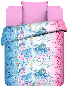 Комплект постельного белья Disney Прекрасная Золушка 1,5 сп 4304628