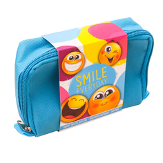 Дорожный набор «Smile everyday»: подушка, маска для сна, беруши Sima-Land