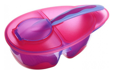 Набор детской посуды, 2 предмета: тарелка и ложка Mum&Baby