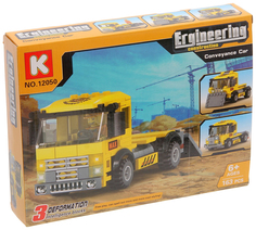 Конструктор Engineering Construction - Грузовик, 163 детали Shantou Gepai