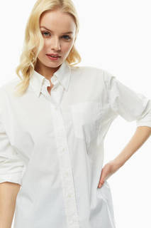 Рубашка женская GANT 4311110.110 белая 40 US