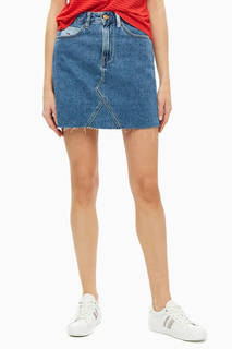 Юбка женская Tommy Jeans DW0DW06936 911 синяя 27 US