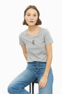 Футболка женская Marc O’Polo 207251189/907 серая M