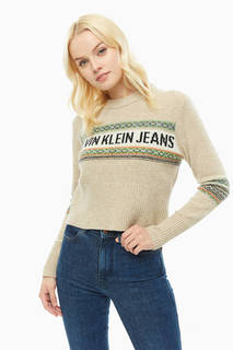 Джемпер женский Calvin Klein Jeans J20J2.12151.0000 бежевый S