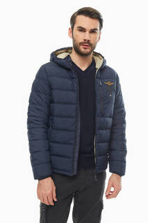 Куртка мужская Aeronautica Militare AB1686CT2325 08184 синяя 52 IT
