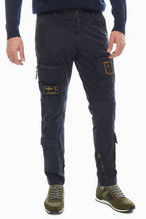 Брюки мужские Aeronautica Militare PA939CT83 08184 синие 52 IT