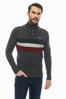 Свитер мужской Aeronautica Militare MA1204L367 17210 серый XXL