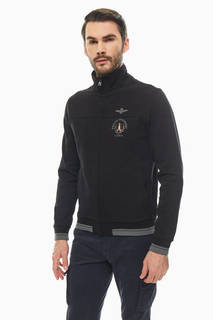Толстовка мужская Aeronautica Militare FE1305F313 34300 черная XXL