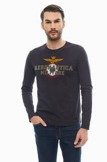 Футболка мужская Aeronautica Militare TS1640J452 08184 синяя XXL