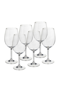 Бокал для вина 450 мл, 6 шт BOHEMIA CRYSTAL