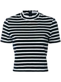 T By Alexander Wang футболка в горизонтальную полоску