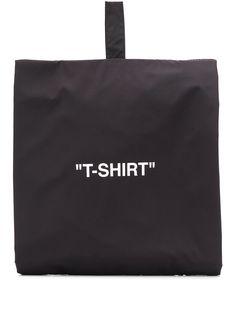 Off-White сумка T-shirt на молнии