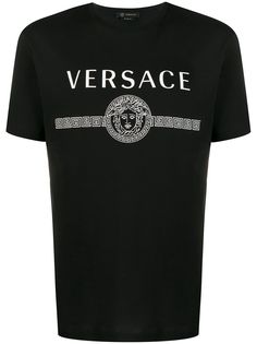 Versace футболка с логотипом