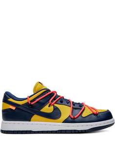 Nike кроссовки Nike x Off-White Dunk Low University Gold