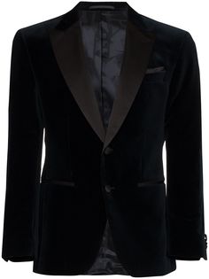 Hugo Hugo Boss peaked lapel blazer