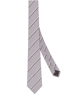Fendi галстук в диагональную полоску