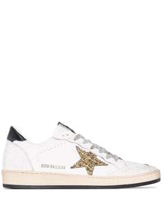 Golden Goose кеды Ball Star с блестками