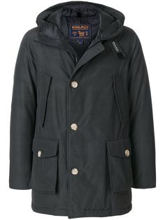 Woolrich дутое пальто с капюшоном