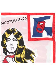 Ermanno Scervino платок с графичным принтом