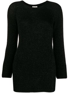 Saint Laurent свитер с люрексом