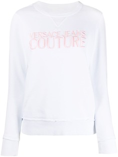 Versace Jeans Couture толстовка с вышитым логотипом