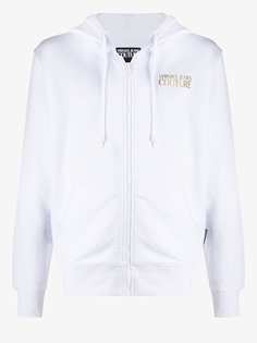 Versace Jeans Couture худи на молнии с логотипом