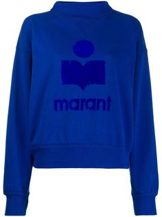 Isabel Marant Étoile Moby logo sweatshirt