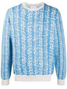 Christian Wijnants jacquard long-sleeve jumper