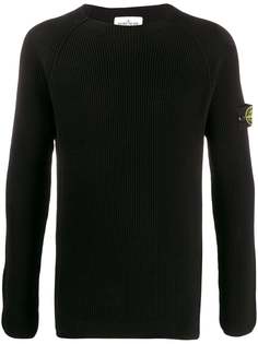 Stone Island джемпер с нашивкой-логотипом