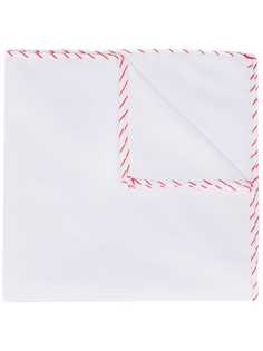 Brunello Cucinelli contrast trim handkerchief