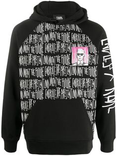 Karl Lagerfeld худи с логотипом