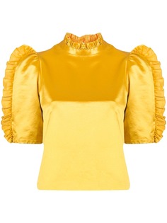 Cynthia Rowley Felicity ruffle top