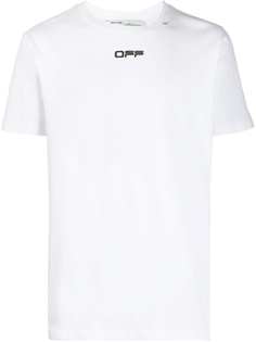 Off-White футболка с логотипом