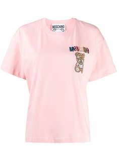 Moschino футболка с кристаллами
