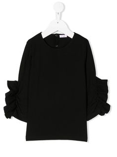 Il Gufo gathered sleeves T-shirt
