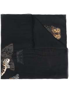 Alexander McQueen leopard-motif scarf