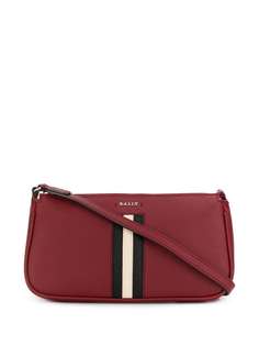 Bally stripe detail shoulder bag