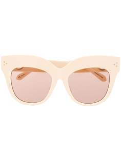 Linda Farrow oversized cat eye sunglasses